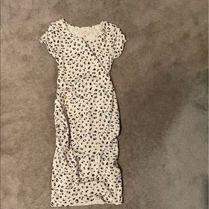 Isabel Maternity cheetah print body con dress size small